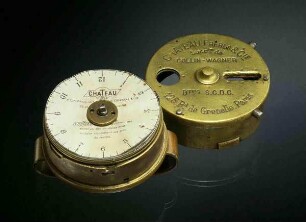 Papierscheibenwächteruhr, tragbar