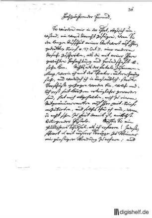 3: Brief von Joh. Gerhard Reinhard Andreae an Johann Benjamin Michaelis