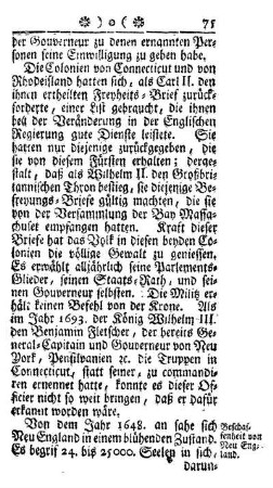 Zustand dieser Colonie