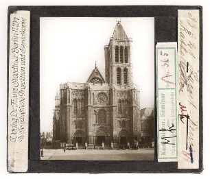 St. Denis: Westfassade