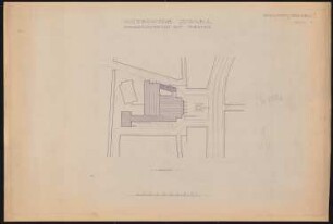 Konservatorium mit Theater, Istanbul: Lageplan 1:500