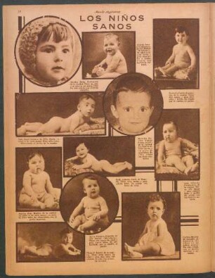 Los niños sanos [Fotografías]
