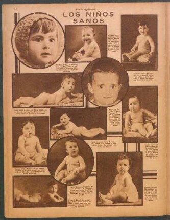 Los niños sanos [Fotografías]
