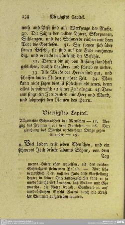 Vierzigstes Capitel