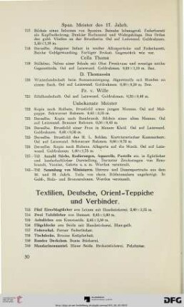 Textilien, Deutsche, Orient-Teppiche und Verbinder (Nr. 753-850)