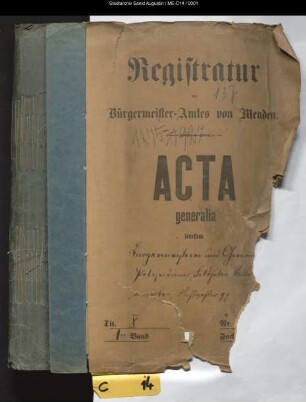 Bürgermeisterei- und Gemeindeunterbeamte: Polizeidiener, Feldhüter, Nachtwächter, Stellen für Militäranwärter, etc. - generalia -