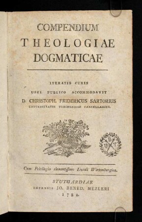 I-602, Compendium Theologiae Dogmaticae