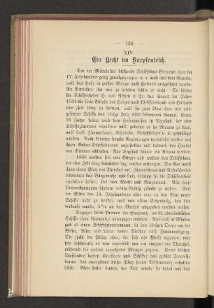 XIV. Ein Hecht im Karpfenteich.