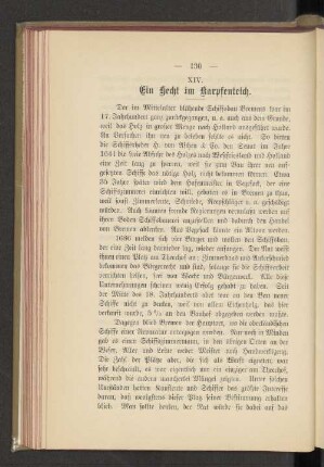 XIV. Ein Hecht im Karpfenteich.