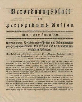 9. Januar-31. Dezember = Num. 1-12