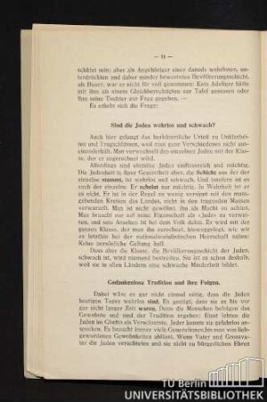 Gedankenlose Tradition und ihre Folgen