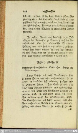 Achter Abschnitt