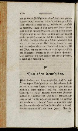 92. Von eben demselben. - 108. [Von Herrn Schwarz aus Madras.]