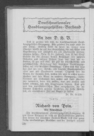 Richard von Pein.
