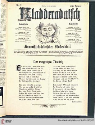 Hefte 27-31, Juli 1905