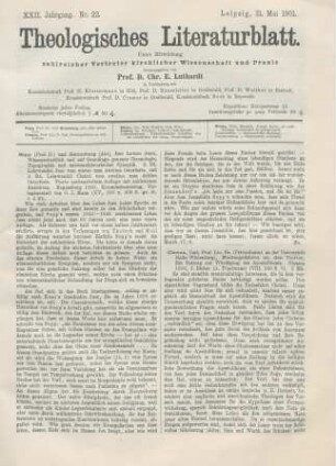257-258 [Rezension] Sepp, Johann Nepomuk, Das Leben Jesu; Bd. 2 u. 3