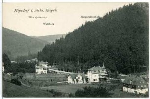 Kipsdorf (Erzgebirge). Villa Johanna,Waldburg, Magarethenhof