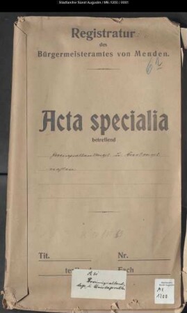 Durchführung von Provinziallandtags- und Kreistagswahlen