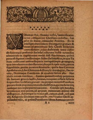 Epistola Don Antonii de Sandoval, equitis Hispani, ad Alexandrum Septimum, pontificem Romanum : scripta die 10. Martii, anno 1661 Hafniae