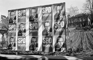 Freiburg: SPD-Plakat