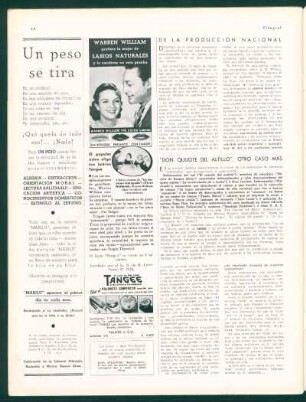 "Don Quijote del Altillo", otro caso mas