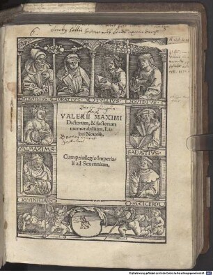 Valerii Maximi dictorum et factorum memorabilium libri nouem