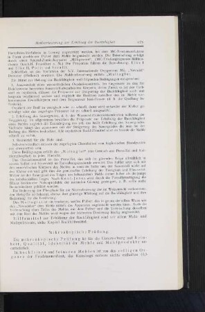 Mikroskopische Prüfung.