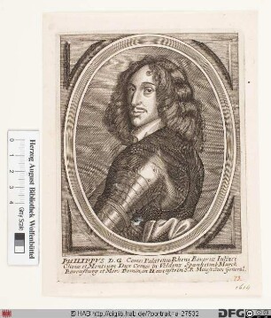 Bildnis Philipp, Pfalzgraf zu Sulzbach