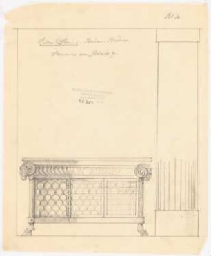 Villa Sirius, Baden-Baden: Ansicht (Variante zu Inv.Nr. 19548)