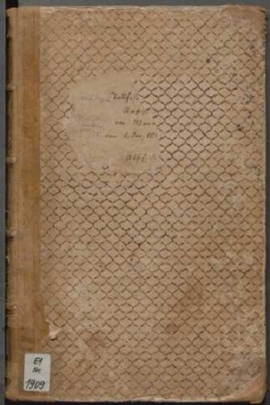 Taufregister I 1808-1875 Totenregister I 1808-1875 Einwohnerverzeichnis 1738-1827 Konfirmandenregister 1840-1860