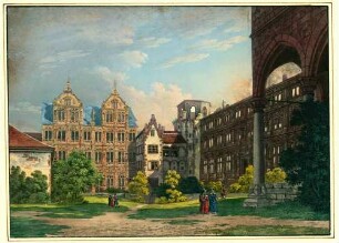 Innenhof des Heidelberger Schlosses