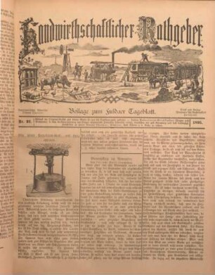 Beilage vom Montag, 28. Oktober 1895