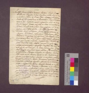 Eidesformel des Johann Konrad Anton Sebastian Rinck von Baldenstein bei seiner Einsetzung zum Dompropst des Domstifts Basel.