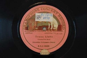 Treue Liebe : (German Folk-Song)