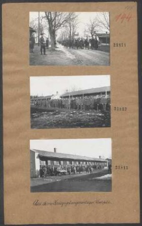 Kriegsgefangenenlager Lechfeld (Appell)