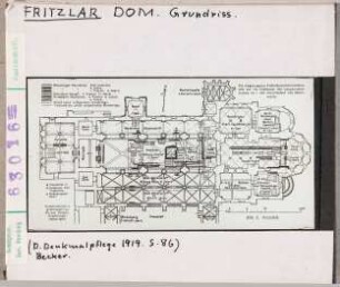 Fritzlar: Dom, Grundriss
