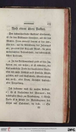 Noch etwas übers Pathos