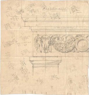 Pfann, Paul; Aschaffenburg; Ludwigsbrunnen - Ornament (Teilansicht)