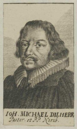 Bildnis des Iohann Michael Dilherr
