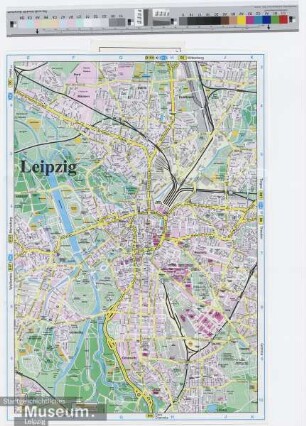Leipzig Mini-Cityplan