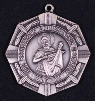 Orden Schützenkönig Neuss-Uedesheim 1985/1986 Theo Bechlenberg