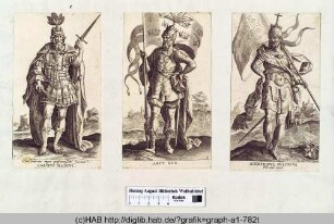 Verso rechts: Godefridus Bulonius.