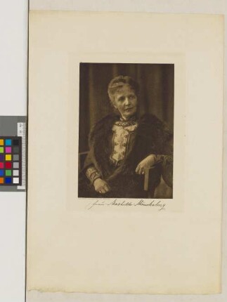 Frau Bürgermeister Mathilde Mönckeberg