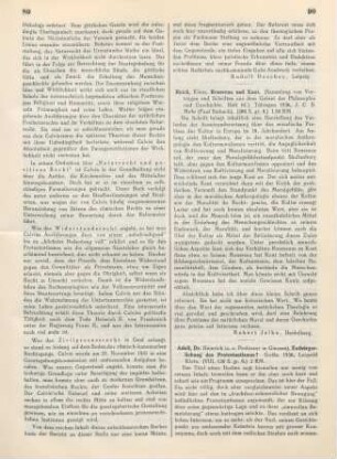 90 [Rezension] Reich, Klaus, Rousseau und Kant