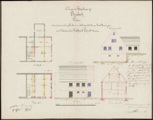 Schock, Gottfried, Bauer Anbau am Wohnhaus