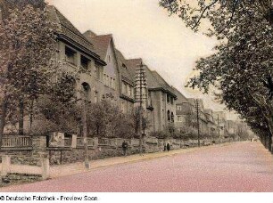 Gorbitz (Dresden-Gorbitz), Kesselsdorfer Straße 165, 167, 169, 171, 173, 175. Blick nach Westen