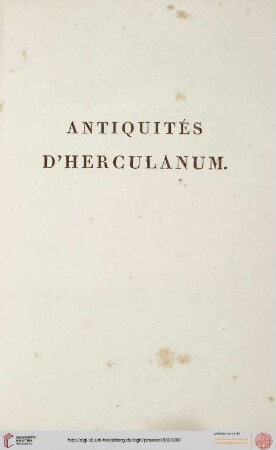 Band 6: Antiquités d'Herculanum: Lampes et candélâbres