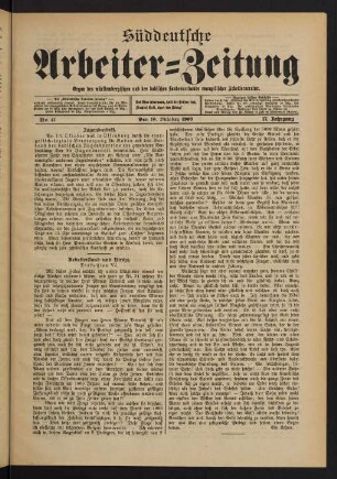 Nr. 41. Den 10. Oktober 1909. - Nr. 45. Den 7. November 1909.