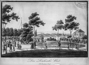 Dresden-Neustadt: Garten des Linckeschen Bades