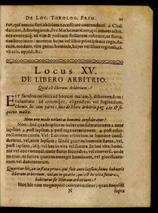 Locus XV.